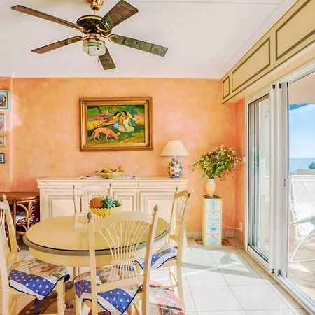 A6- 2 Bdr Incredible Sea View - Ac, Garage & Terrace Daire Antibes Dış mekan fotoğraf